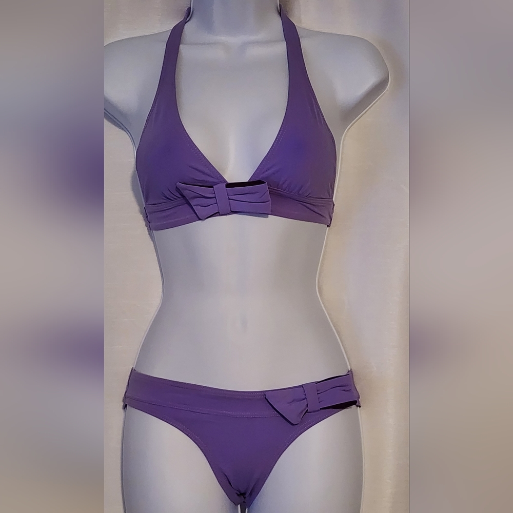 Etam Purple Bikini